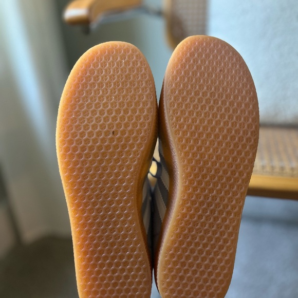 Adidas Gazelle Light Blue Suede Shoes - Picture 5 of 6